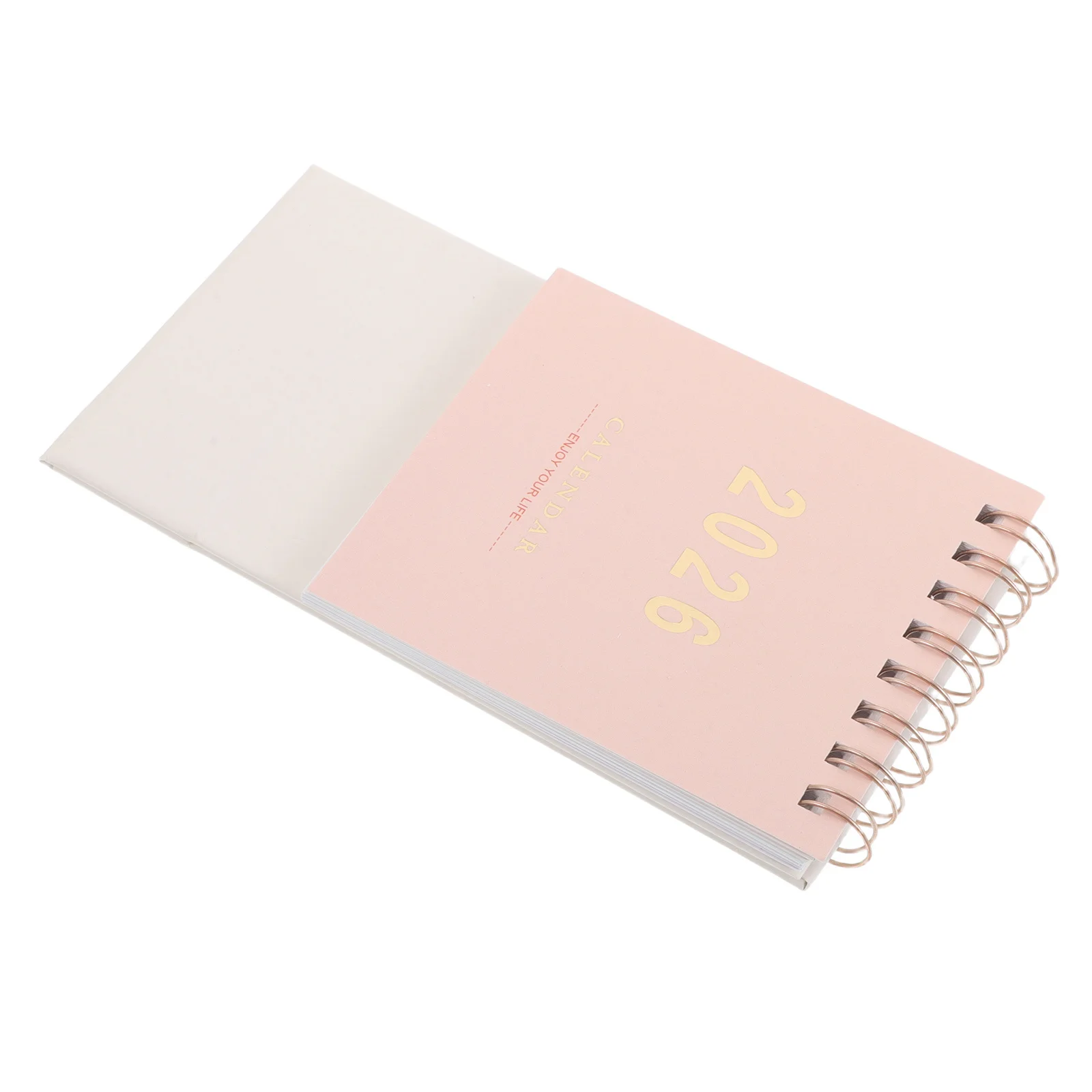 

Small Desk Calendar 2026 Minimalist Flip Calendar for Desktop Tabletop Use in Office Home School Yearly Planning Organization