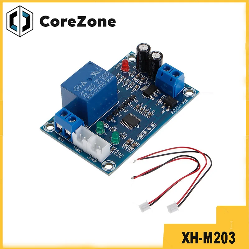 XH-M203 Water level Controller Automatic Water level Controller Water level Switch level Water Pump Controller 12V Relay Output