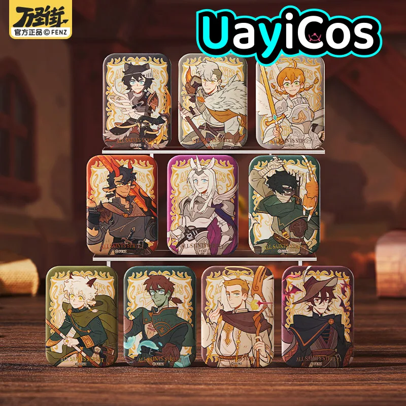 

В наличии, оригинальная уличная жесть All Saints, значок, брошь, булавки, орнамент, аксессуары, фигурка аниме, игровая игрушка, детский подарок, косплей