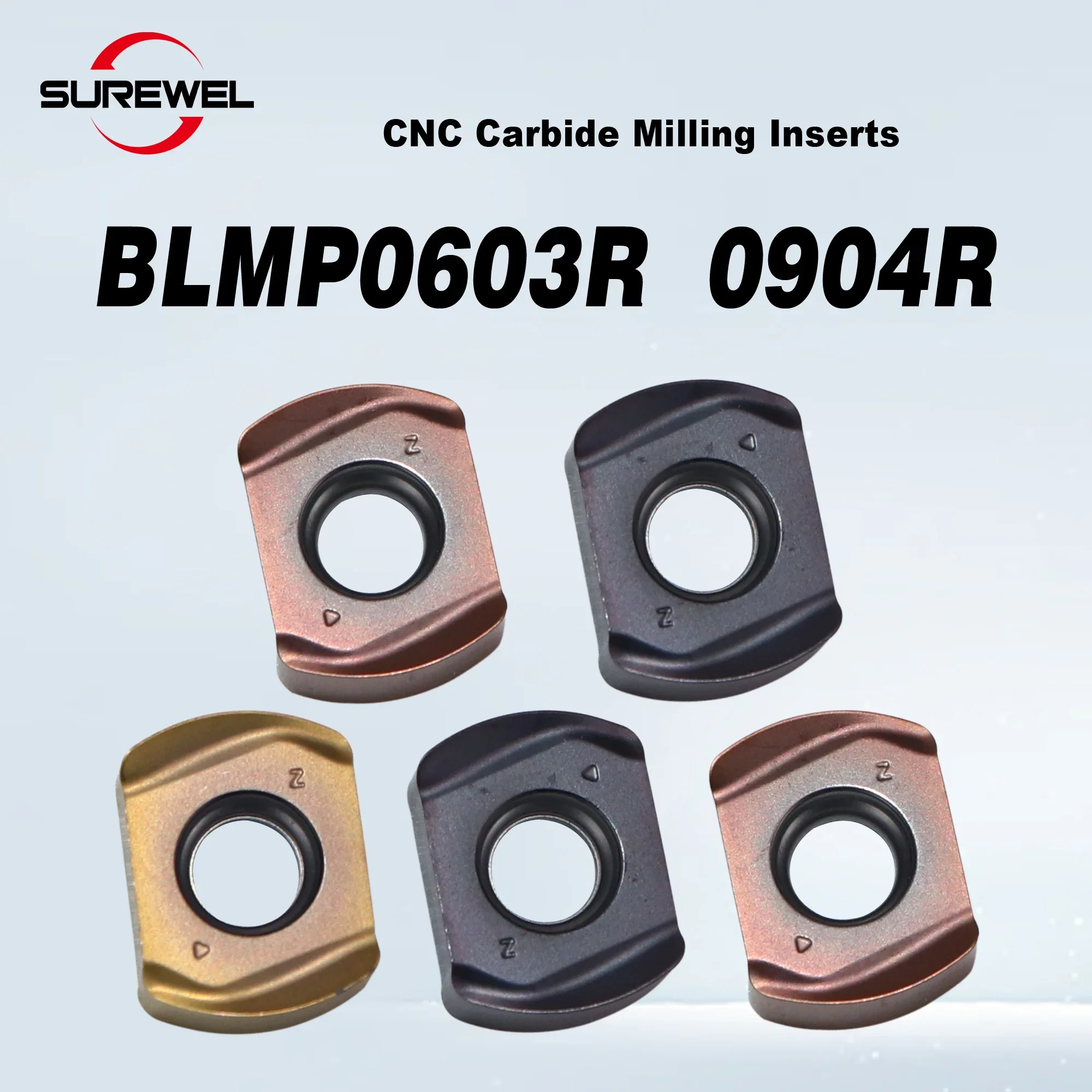 

BLMP0603R BLMP0904R Insert Double Face Cutter Carbide Fast Forward to Milling Inserts Thread head TEBL06 Stainless Steel Casting