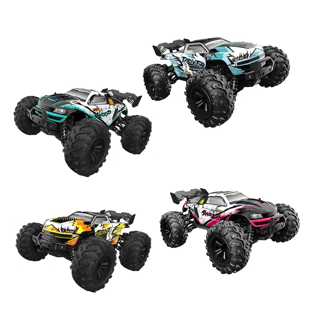 

Brushless 4WD 2.4G RC Car 1:16 High-Speed Racing Truck With LED Lights Remote Control Off-road Vehicle Toys