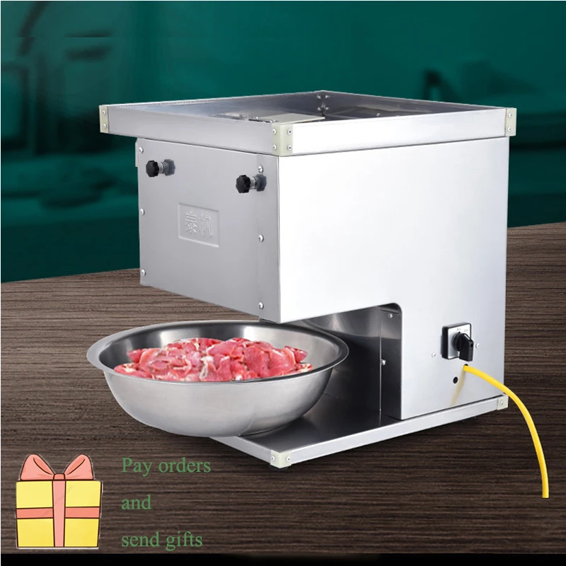 

Fully Automatic Small Electric Meat Cutter, Household Stainless Steel Meat Grinder, Chili Acid Food Shredder