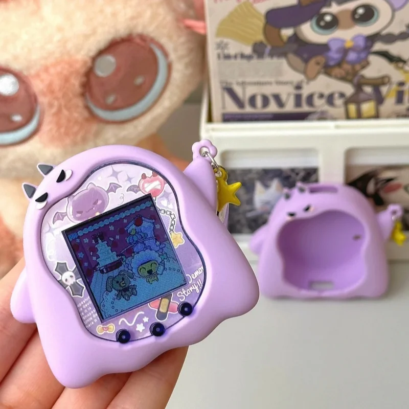 Tamagotchi Uni Tamagotchi Angel Cute Case Silicone Protective Cover Soft Cover Against Falls Kawai Decorate Ornaments Girl Gifts