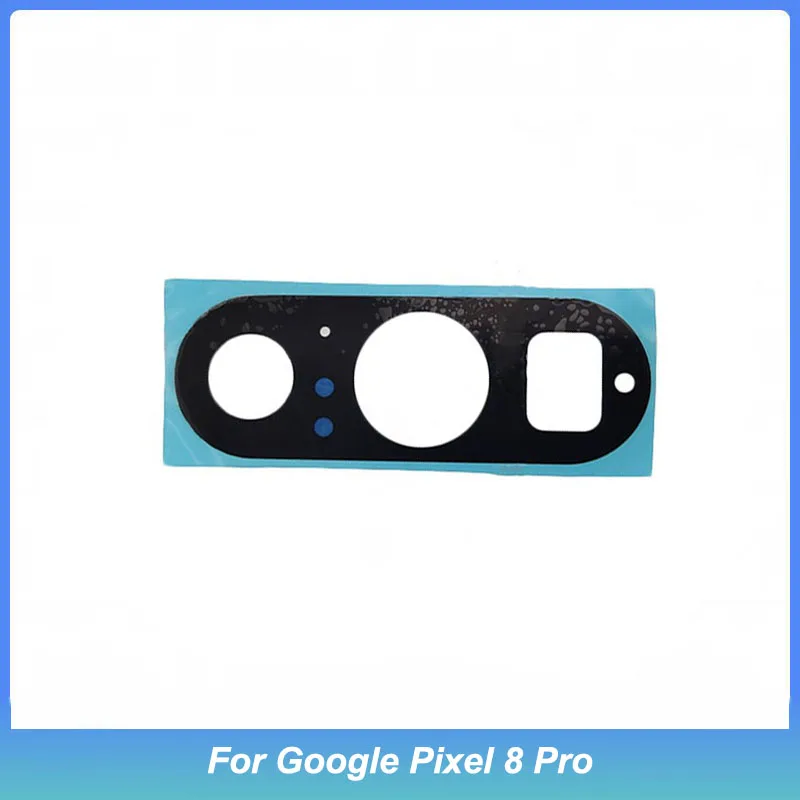 New Back Rear camera Lens Glass for Google Pixel 8 Pro Camera Glass Lens with Sticker Replacement
