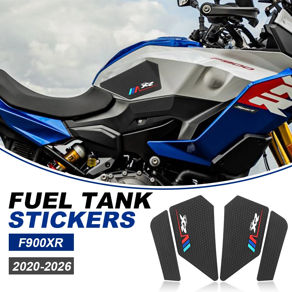 For BMW F900XR F900 F 900 XR 2020-2026 2025 Motorcycle Gripping Decal Device Fuel Tank Pad Side Knee Gas Cap Anti-slip Stickers
