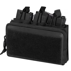 .223/5.56mm Triple Magazine Pouch Mag Bag Outdoor Molle EDC Pouch Open Top Cartuccia Holder Bag Airsoft Caccia Accessori