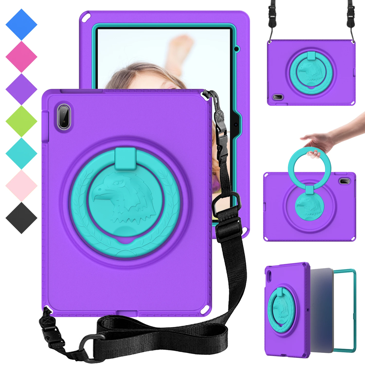 

EVA Case For iPad Pro 11 Air 11 5 4 3 2 1 A16 11th 10.9 2022 10th 10.2 7-8-9th Gen. Pro 10.5 9.7 2017 2018 Mini A17 Pro 6 Cover