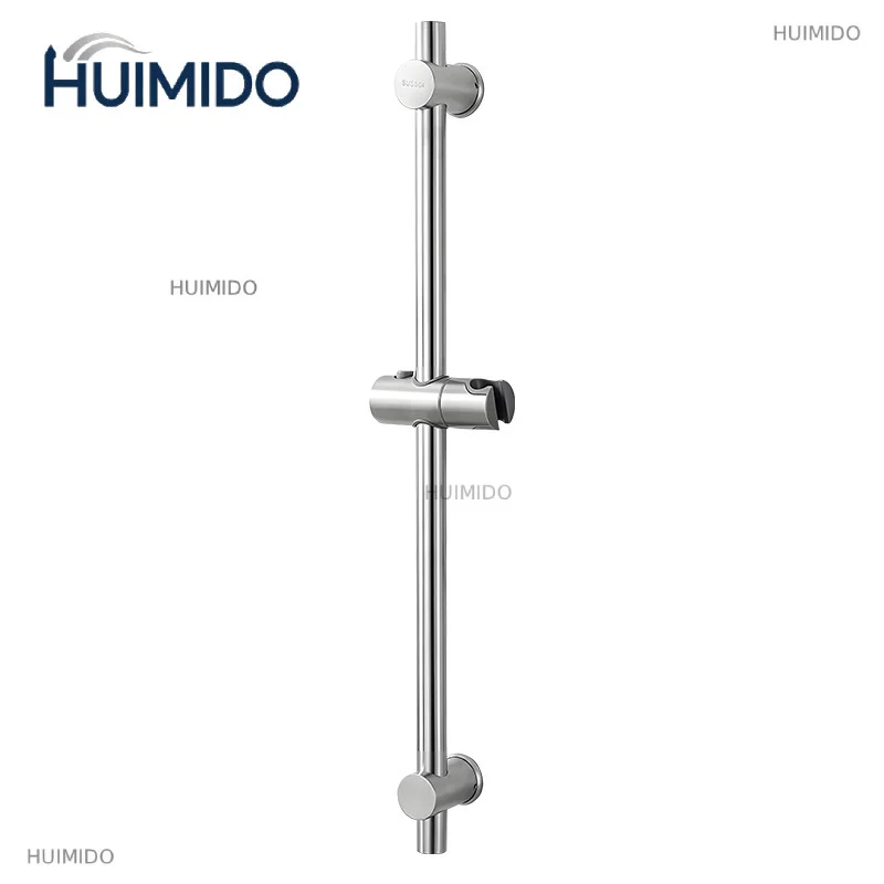 Gold Shower Lift Rod Stainless Steel Bath Sliding Bar Wall Mounted Adjustable Rail Slide Bar Bathroom Accessories Black