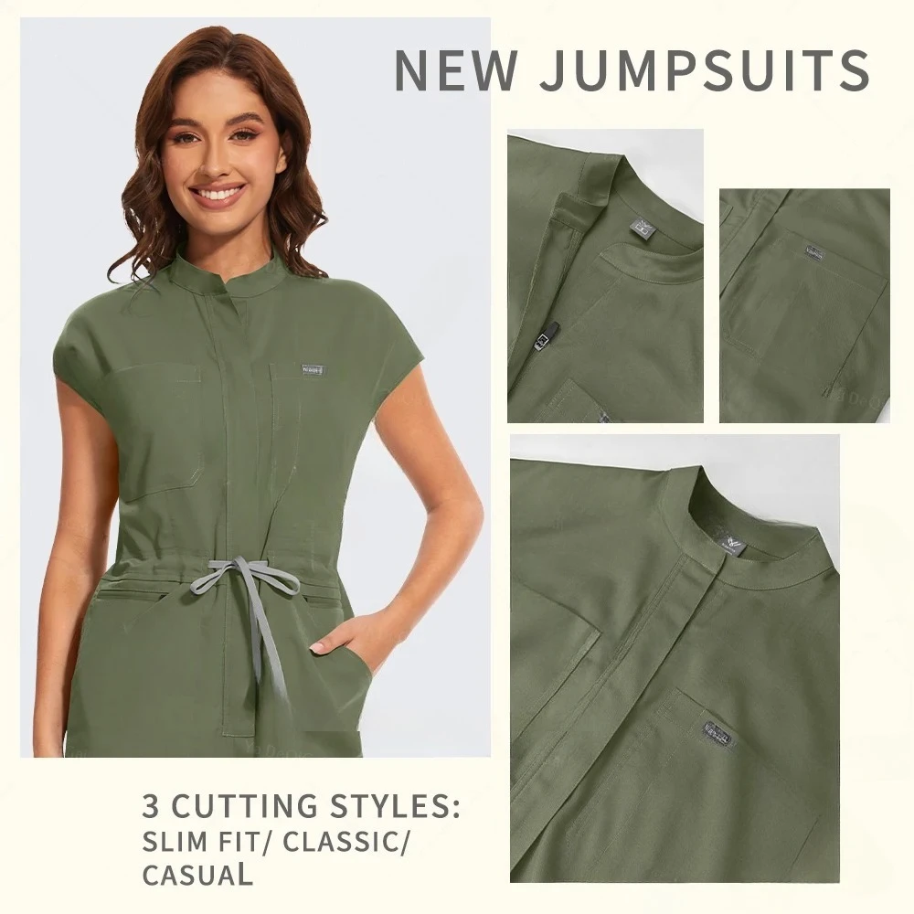 Vestidos de esteticista de alta calidad, ropa de trabajo médica, uniformes de enfermería quirúrgica, ropa de clínica para mascotas, uniformes exfoliantes, monos al por mayor