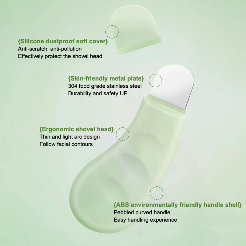 Outil d'élimination des points noirs et blancs, nettoyeur de pores de la peau du nez et du visage, outils de soins de la peau pour femmes, nettoyage des pores à points noirs, 1 pièces