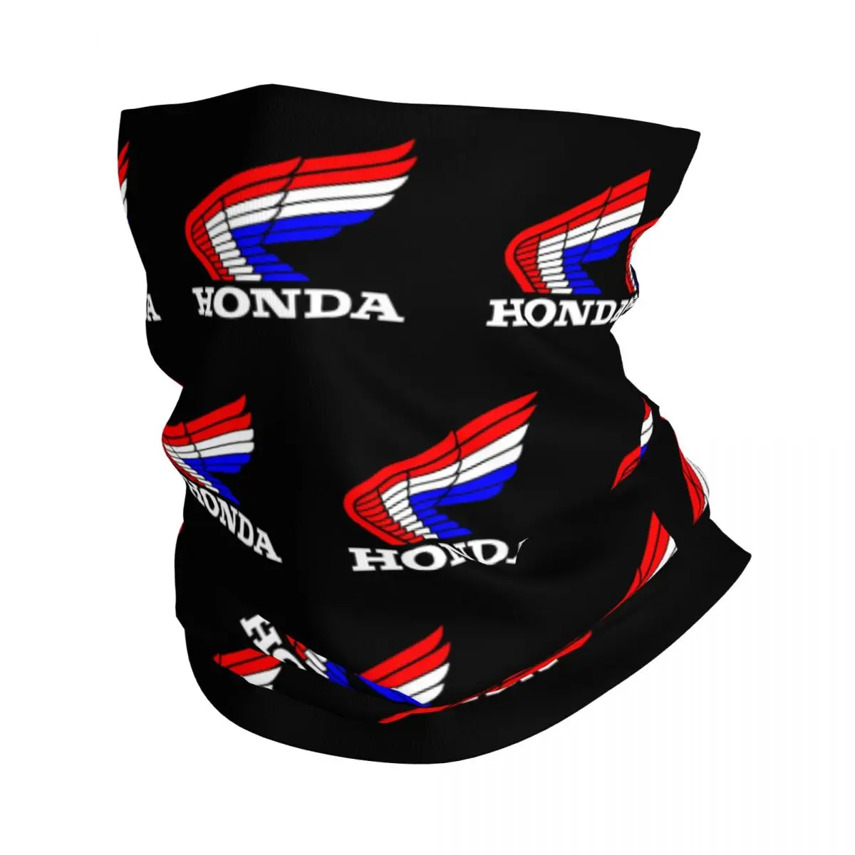 Hondas Racing Motorcycle Bandana Neck Gaiter Printed Balaclavas Mask Scarf Multifunctional Cycling Hiking Unisex Adult Summer