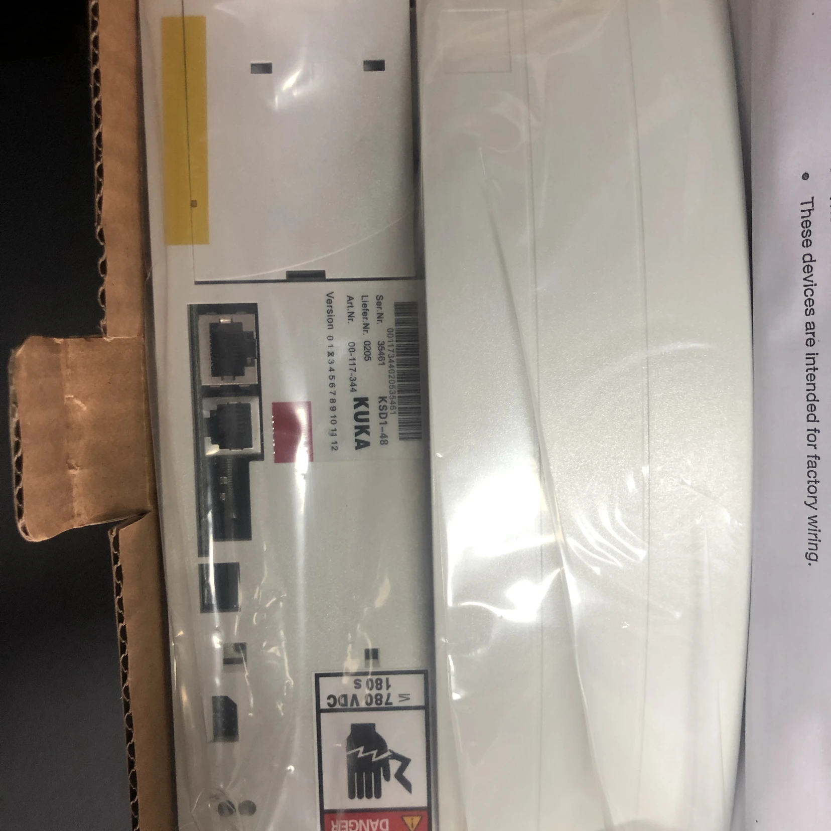 Новый драйвер робота KUKA C2 KSD1-08 KSD1-16 KSD1-32 KSD1-48 KSD1-64 Новый драйвер робота KUKA C2 KSD1-08 KSD1-16 KSD1-32 KSD1-48 KSD1-64