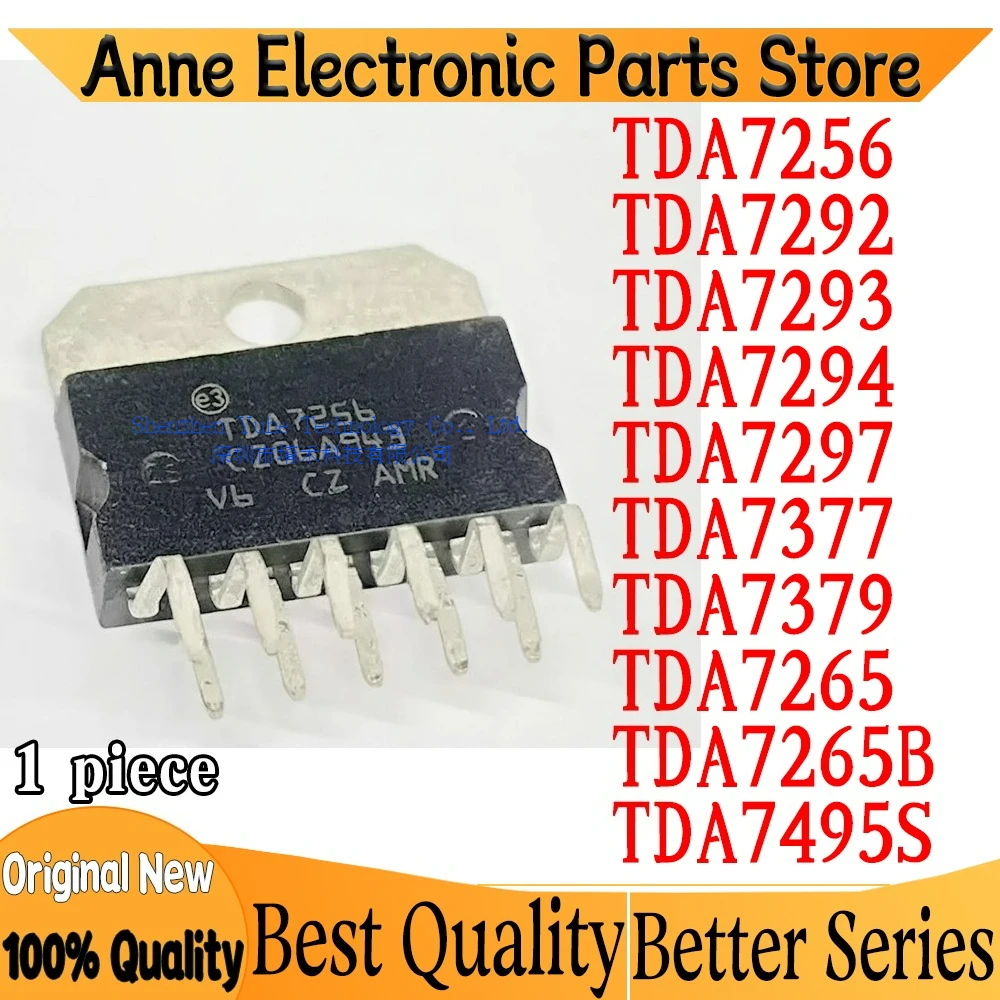 (1piece)100% New TDA7256 TDA7292 TDA7293 TDA7294 TDA7297 TDA7377 TDA7379 TDA7265 TDA7265B TDA7495S IC Chipset In Stock