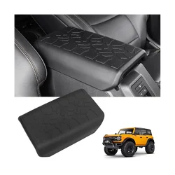 Center Console Armrest Cover for Ford Bronco Accessories 2021 2022 2023 Armrest Box Cover Car Armrest Pad Cover