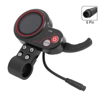 Pantalla LCD de 36V-60V, acelerador de pulgar de 6 pines LT01 para Kaabo Mantis 8/10 Wolf Warriorx / Wolf Warrior11, piezas para patinete eléctrico