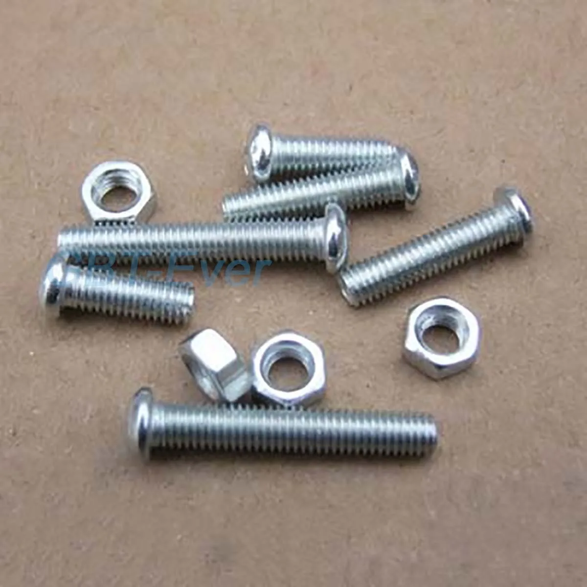 10Pcs M5 M6 Iron Flat Round Head Cross Screw / Nut / Flat Washer Cross Round Pan Head Bolt Length 10 12 14 20 30 40mm