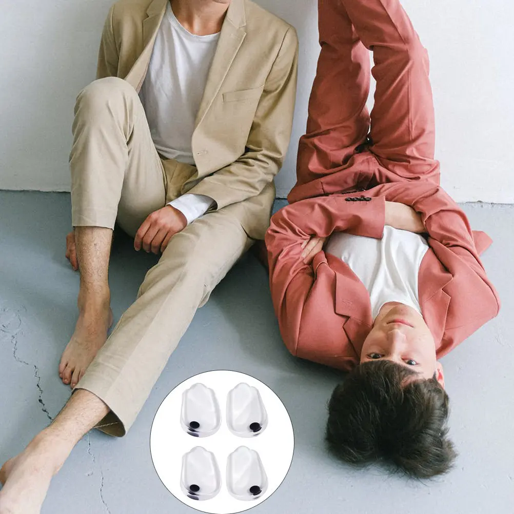 

2 пары магнитных стельок для обуви с подушечками для пяток, для коррекции осанки, поддержки свода стопы, боковой стабилизации, снижения давления на стопы, для ежедневного использования