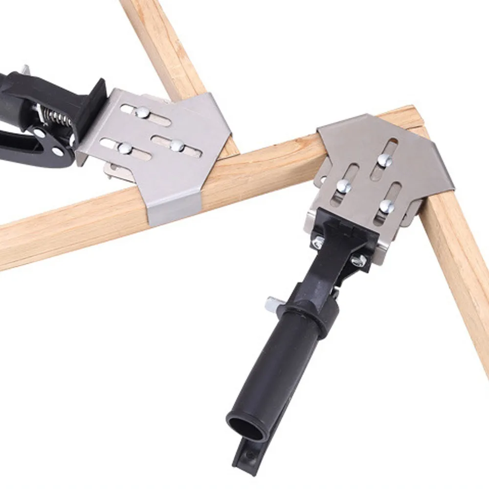 90 Degree Angle Right Angle Corner Clamp Press Type Handle Stainless Steel Woodworking Corner Clamp Quick Fix Mechanism
