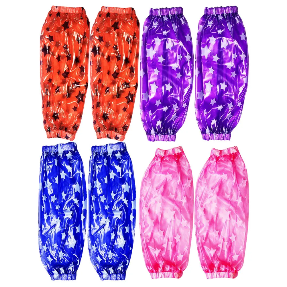 

4pcs Waterproof Sleeve Women Oversleeve Kitchen Arm Protector Oil Resistant Breathable Quick Dry Elastic Fit Unisex for Cooking