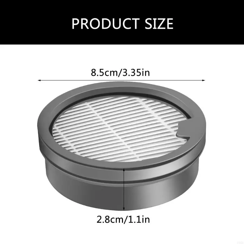 Set 19QE 2 accessori per aspirapolvere Filtri per aspirabili Filtri del vuoto Filtri sostituzione Filtri ricambio Parte