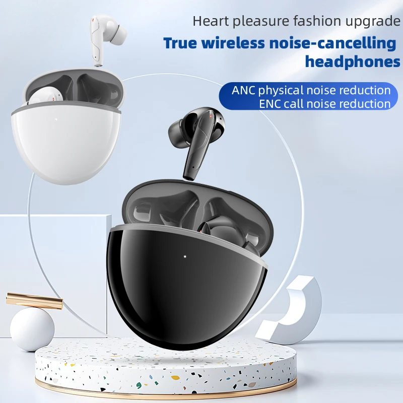 

AIR2 Oval Bluetooth Earphones with Hybrid - 24H Playtime Ultra-Light Gym Earphones, Sports Earbuds & 4H Nonstop Sound