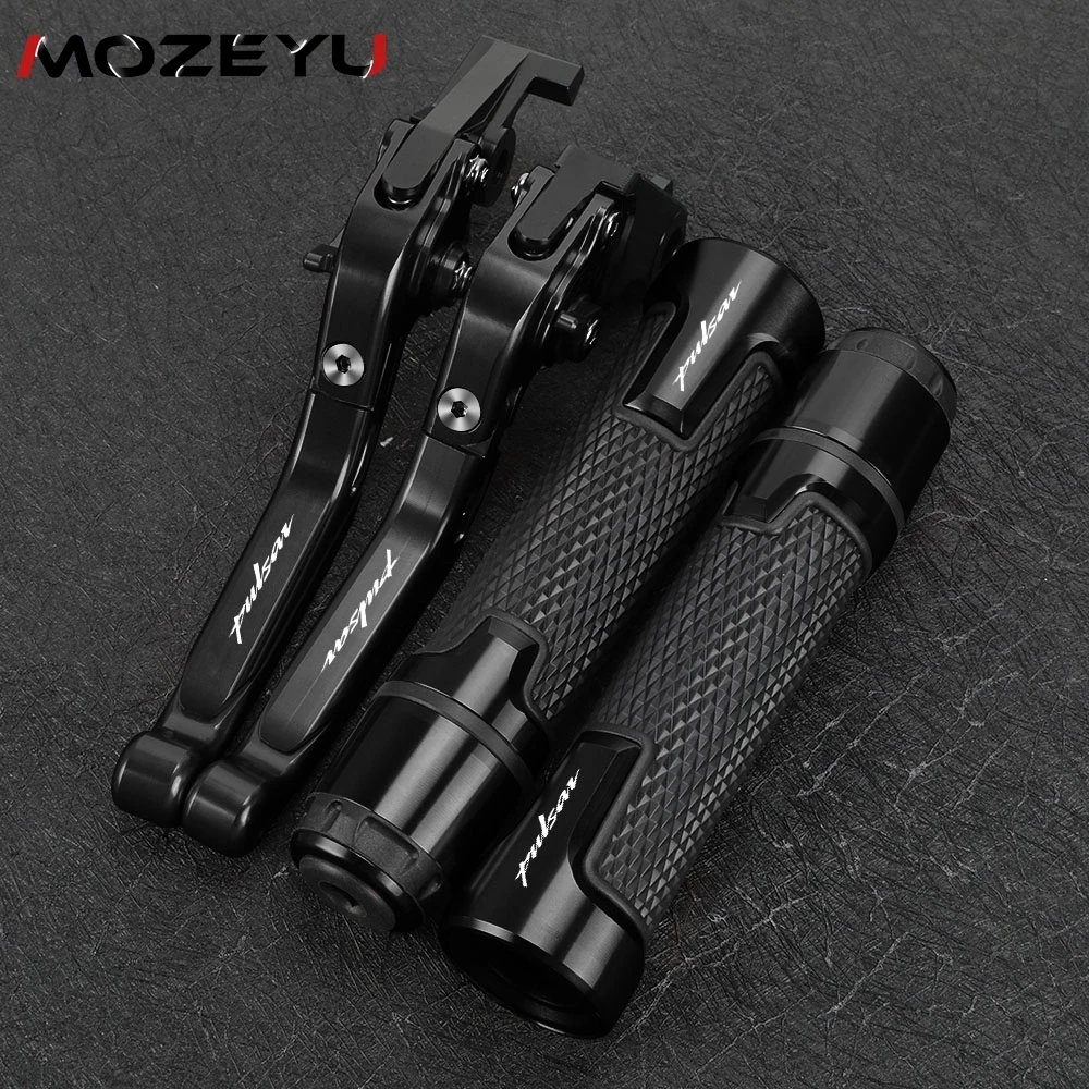 For Bajaj Pulsar 200 NS/200 RS/200 AS All Years 2015-2024 150NS NS160 17-2024 Brake Clutch Levers Handlebar Handlebar Hand Grips