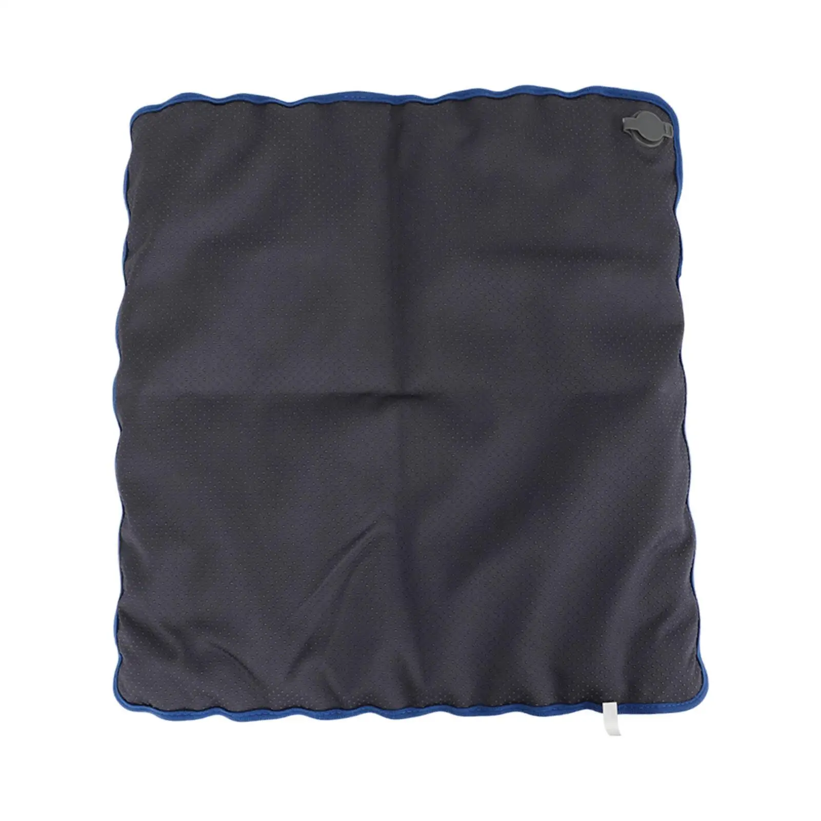 Inflatable Air Seat Cushion with Ventilation, Exquisite Design - Portable, Blue Color, for office - Pressure-Relief Technology