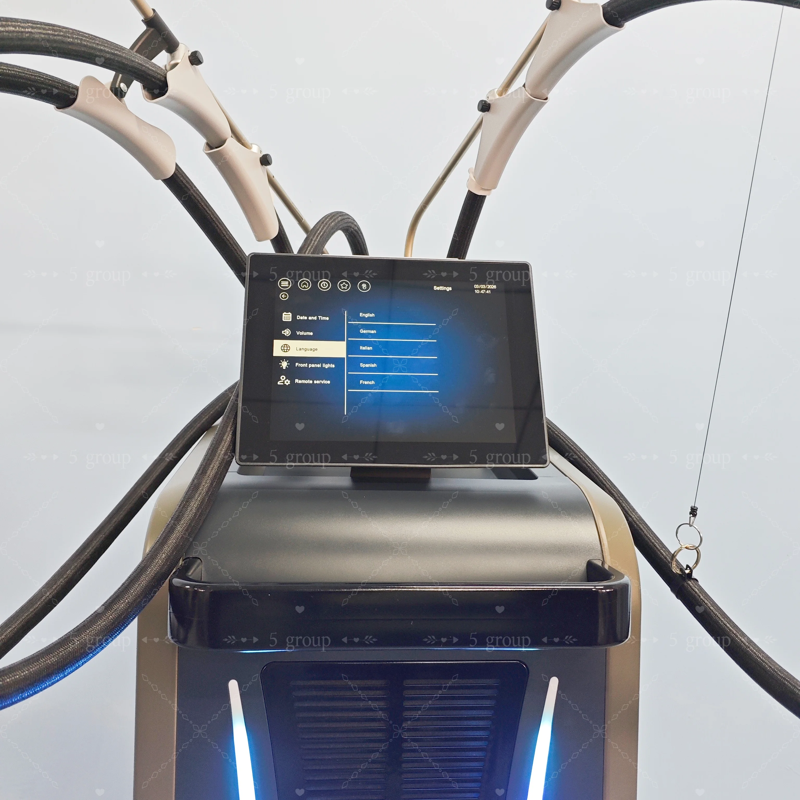 

Аппарат для коррекции фигуры и омоложения кожи Ice Microwave Coolwaves: подтяжка кожи, борьба с целлюлитом, уменьшение объемов живота, похудение, косметологический аппарат