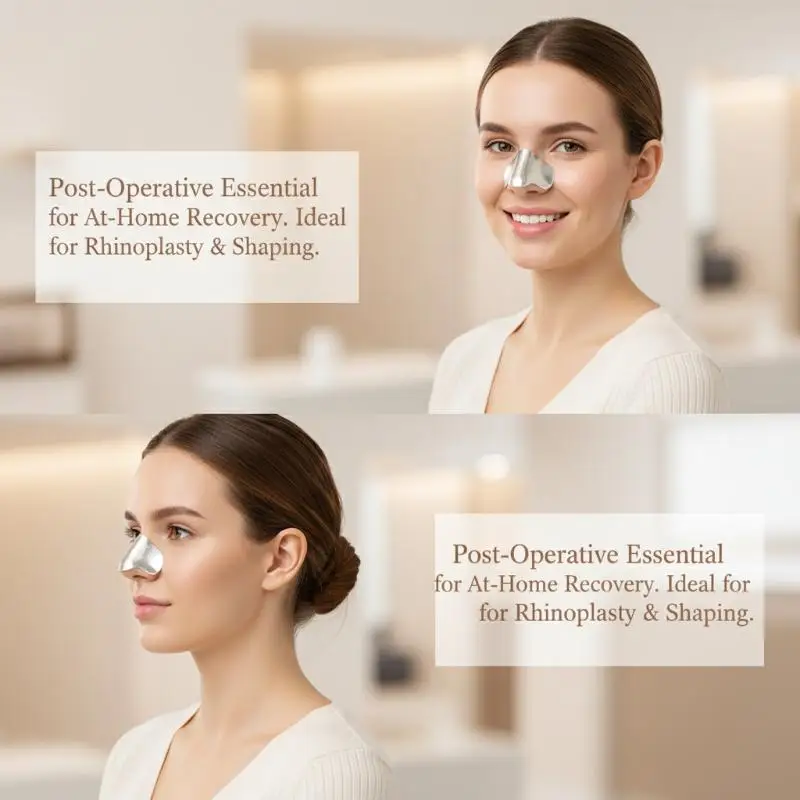 1X Nose Rhinoplasty Splint Adhesive Tape Nose Support For Broken Nose Immobilization Quick Fracture Recovery