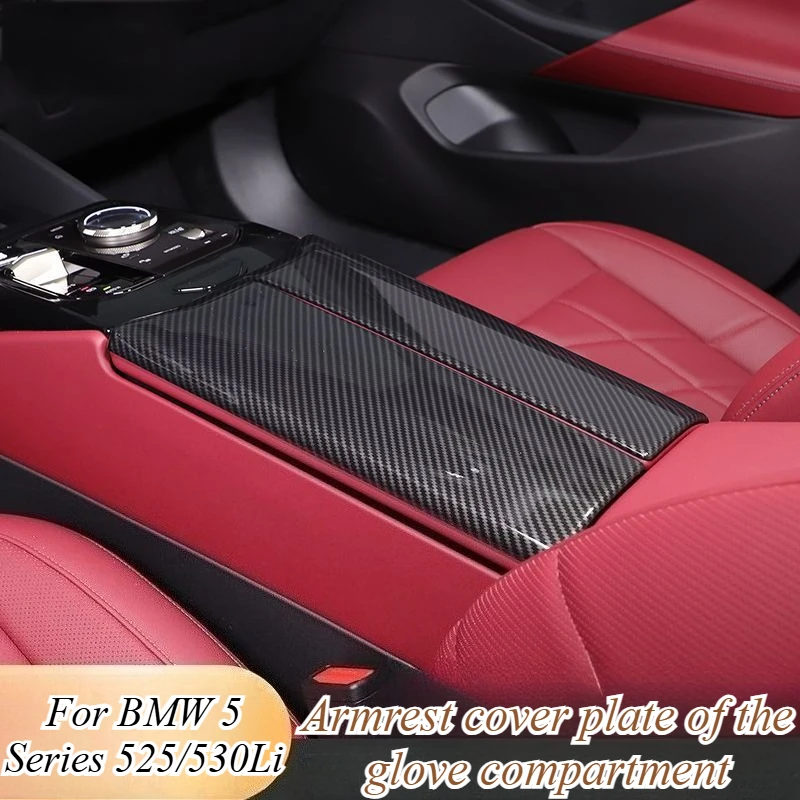 

For BMW 5 Series G30 G31 525 530Li i5 2024-2026 Armrest Box Lid Cover Pad Mat Center Console Protector Anti Scratch Interior