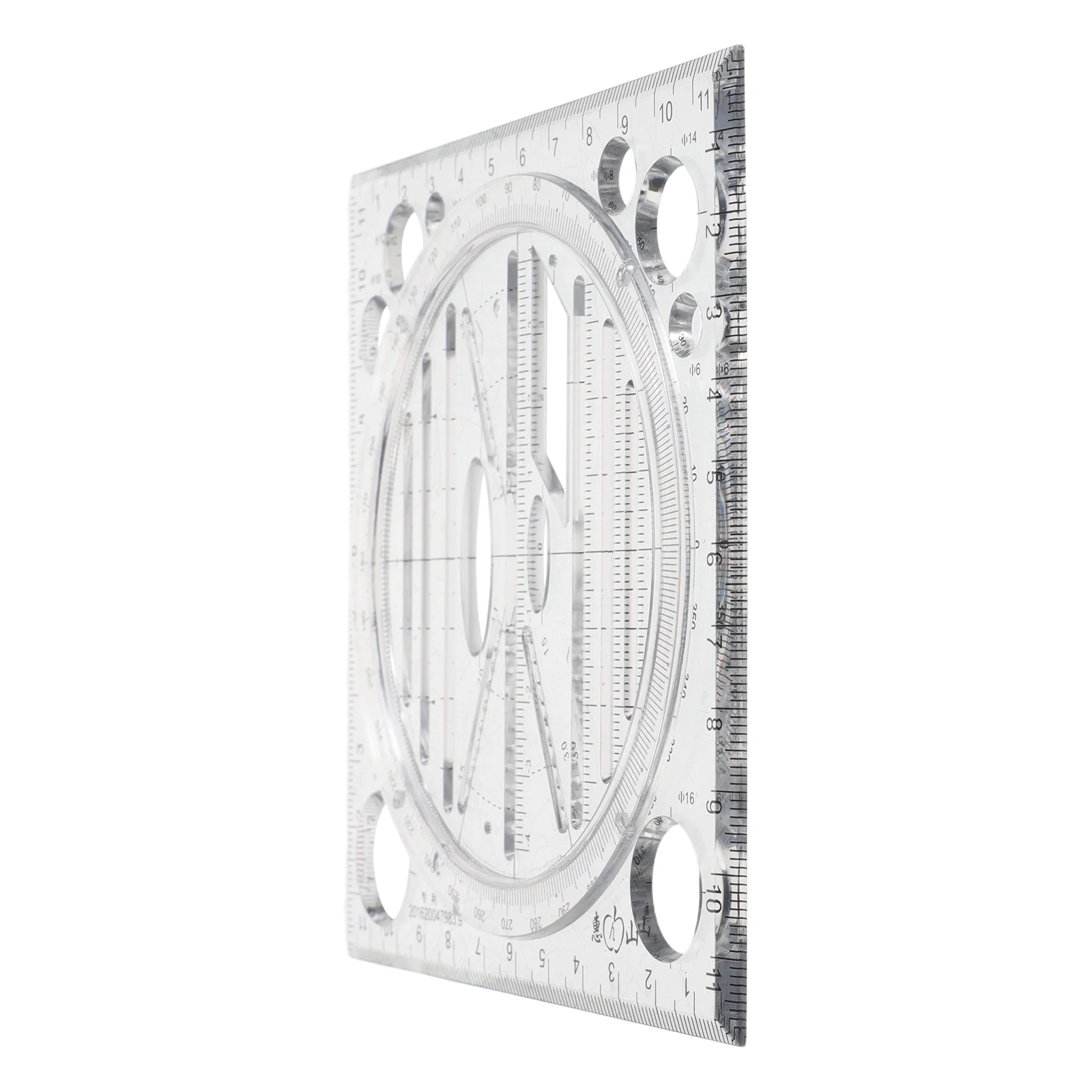 

Drawing Ruler Templates Architecture High Precision Circle Maker Plastic Tool for