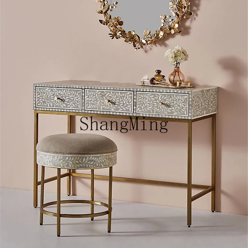 

CL simple luxury, hand painted, dresser, dressing chair, dressing table, desk