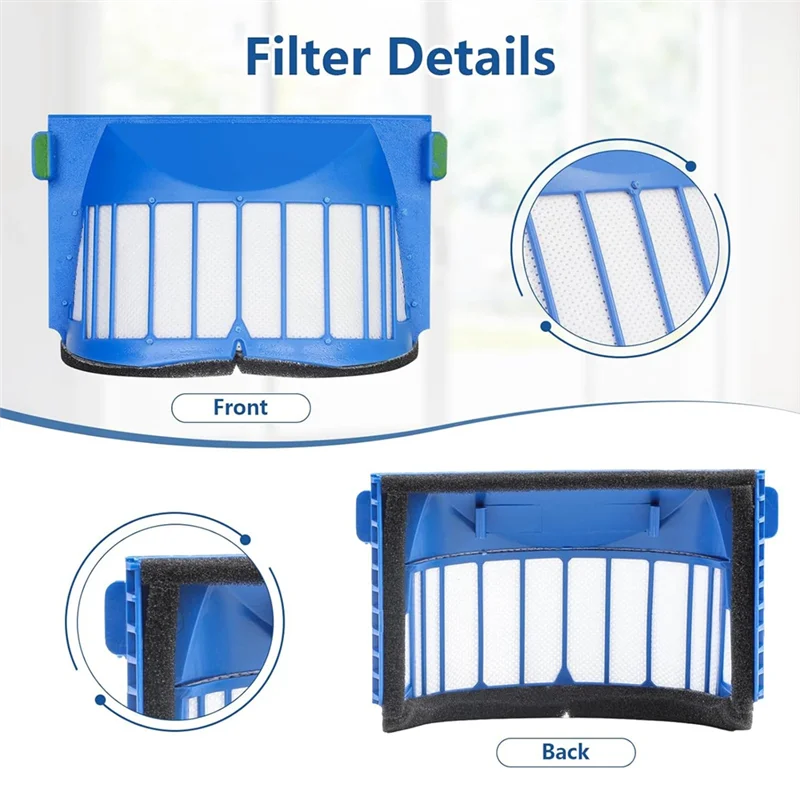 AY03-Ersatzteile für Irobot Roomba 600 Serie 694 692 675 690 671 677 680 660 665 651 650 & 500 Serie Bürstenfilter