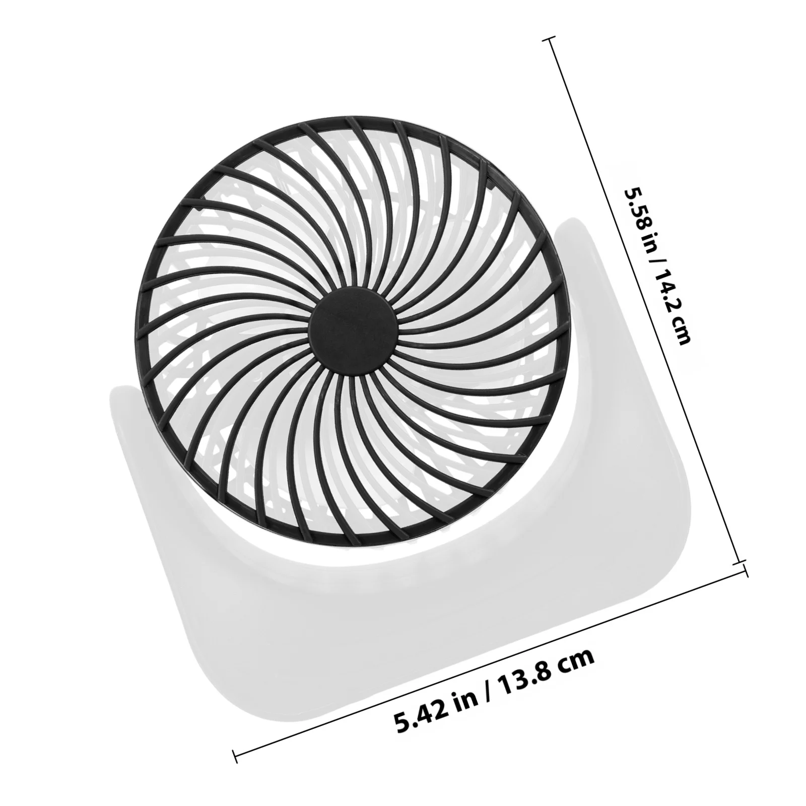 1 set Portable Abs Lightweight Usb Mini For Bedroom Office Camping Travel Desktop Cooling Small Portable Desk Fan Usb Desk Fan