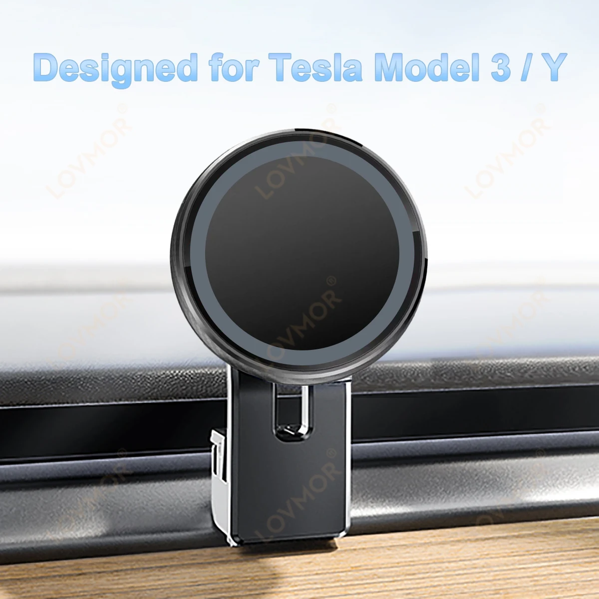 Magnetic Phone Holder for Tesla Model 3 Y Car Vent Phone Mount for iPhone 15 14 13 12 Pro Max Magsafe Accessories