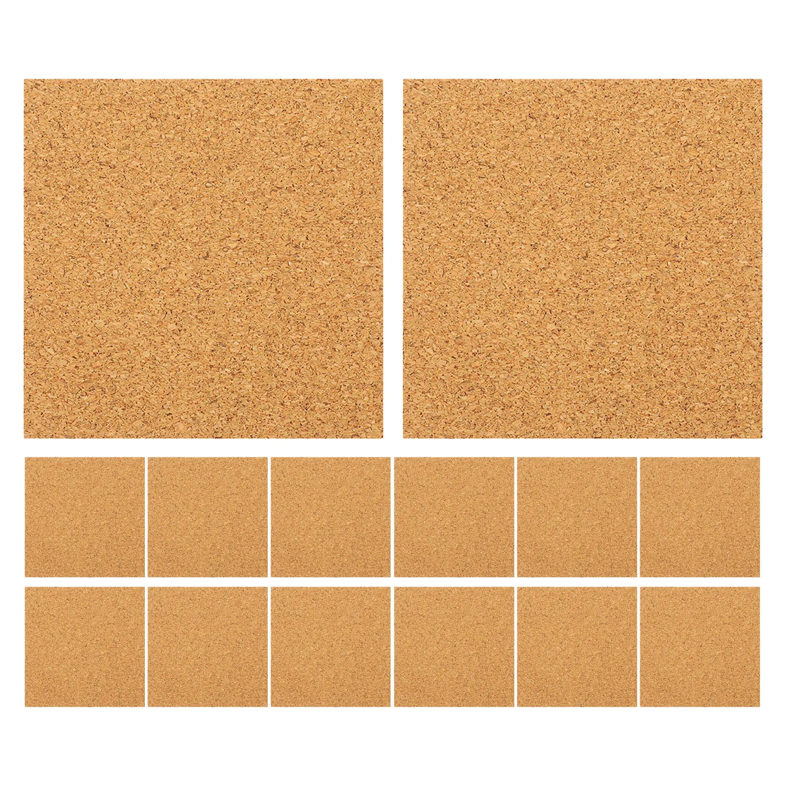 40Pcs Cork Board Self Adhesive For Notice Board For Office Decor Home Stick Tiles Inch Sheets Wall Mounted Study