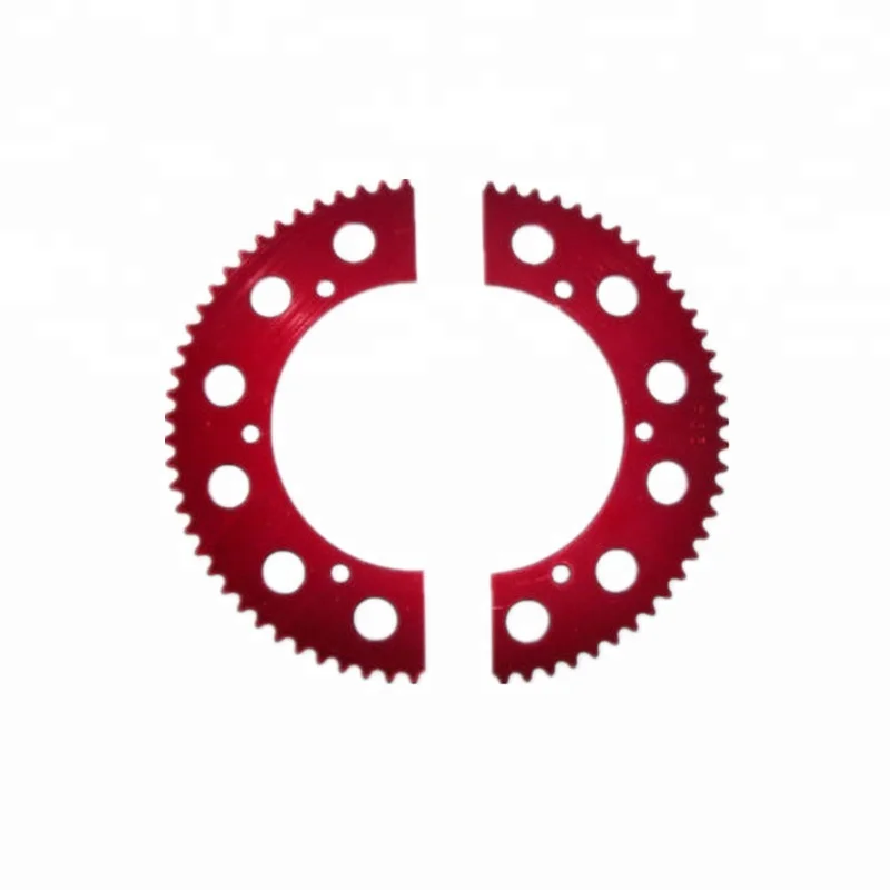 Kart Racing Parts 57-60 Rear Split Sprocket #35 Chain