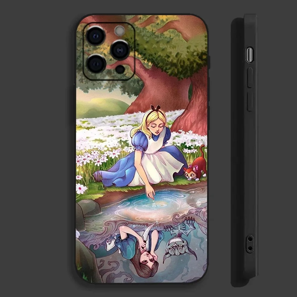 A-Alice-e M-Madness Returns Game Phone Case For Apple iPhone 15,14,13,12,11,Pro,X,XS,Max,XR,Plus,Mini Soft Black Cover