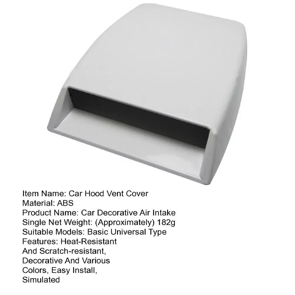 เครื่องดูดควันรถตกแต่ง Air Outlet Trim ป้องกันรอยขีดข่วนสีต่างๆรถจําลอง Air Outlet สําหรับภายนอกรถดู