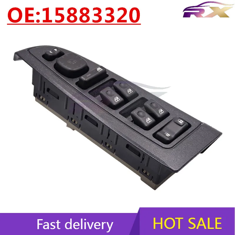 

OEM:15883320 Suitable For 2003-2007 Chevrolet Silverado Electric Windows Glass Lifter Button Switch