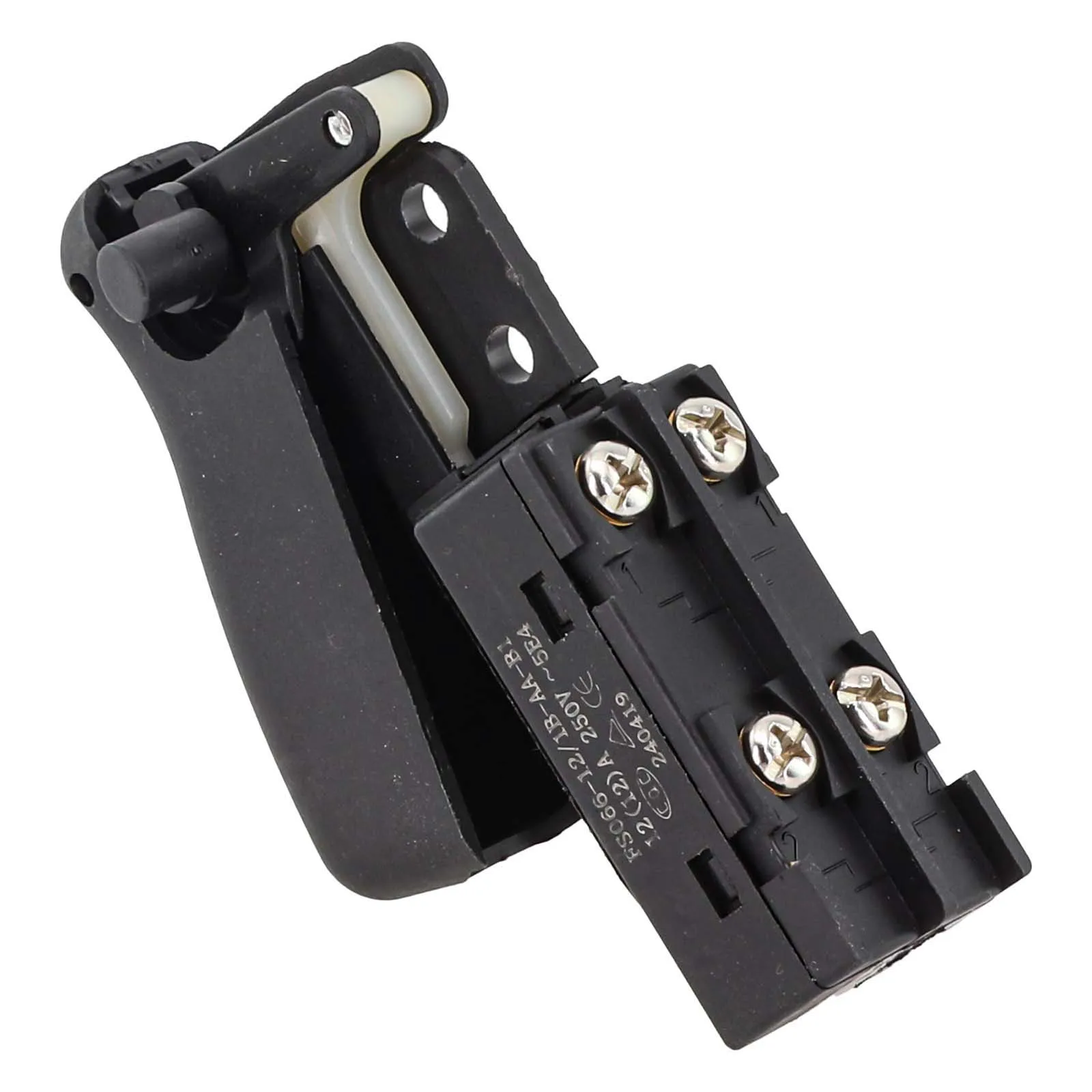 Acessórios para ferramentas elétricas 1.73*1.06 em interruptor de alimentação de serra de corte 44*27mm tamanho componente de substituição compatível com serra de corte