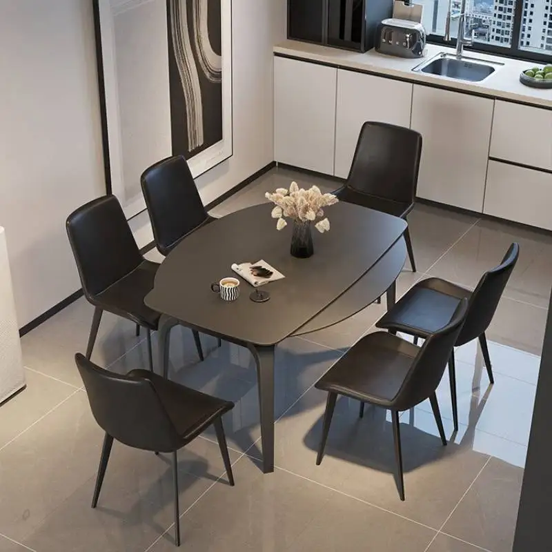 

Modern Square Dining Tables Nordic Restaurant Industrial Aesthetic Dining Tables Coffee Center Mobili Arredamento Casa Furniture