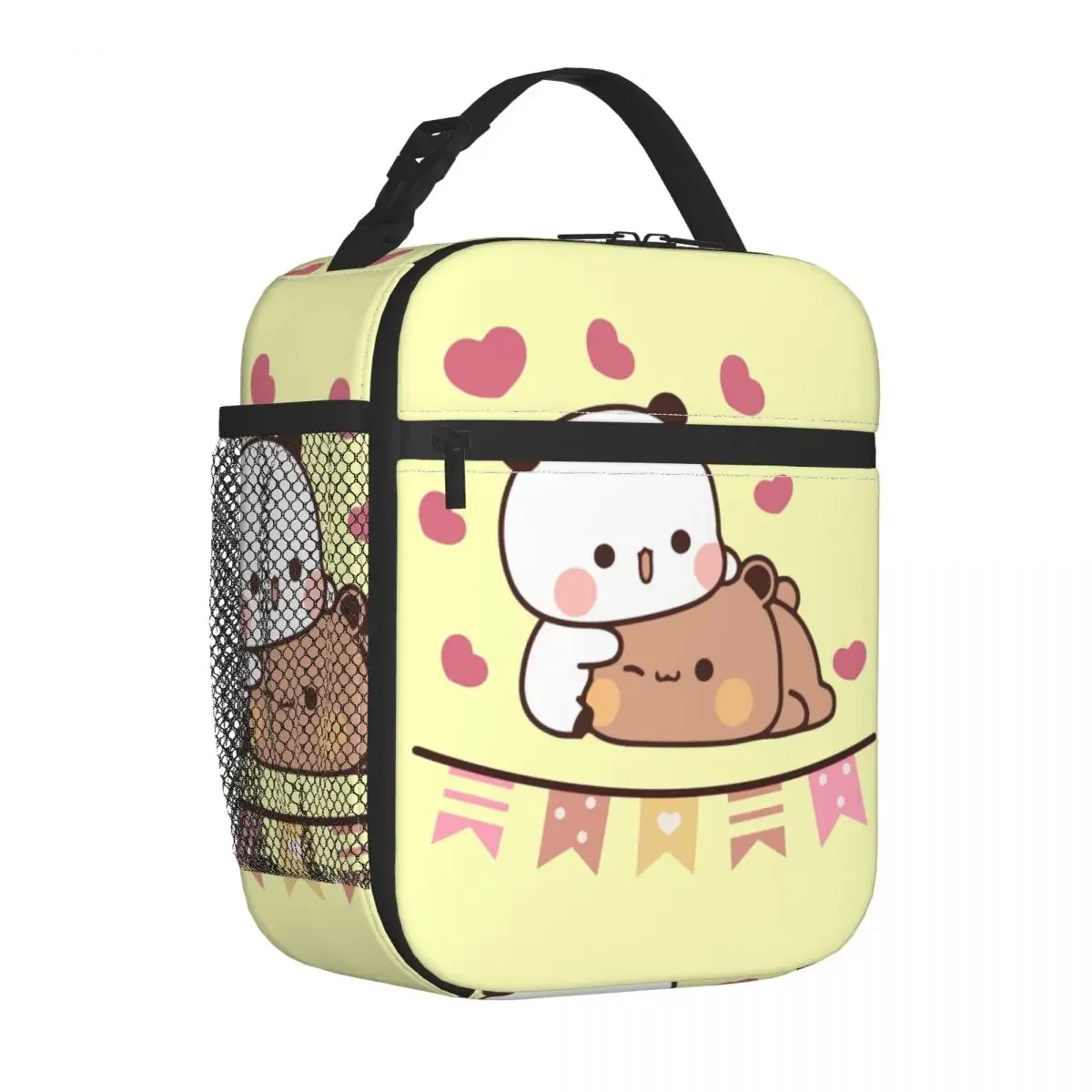 Scatole per il pranzo orso e Panda Bubu Dudu Love Product Lunch Food Box multifunzione Thermal Cooler Lunch Box per la scuola