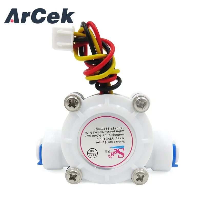New Hot Polymer Analog Sensor 1pcs Water Coffee Flow Sensor Switch Meter Flowmeter Counter 0.3-6l/min