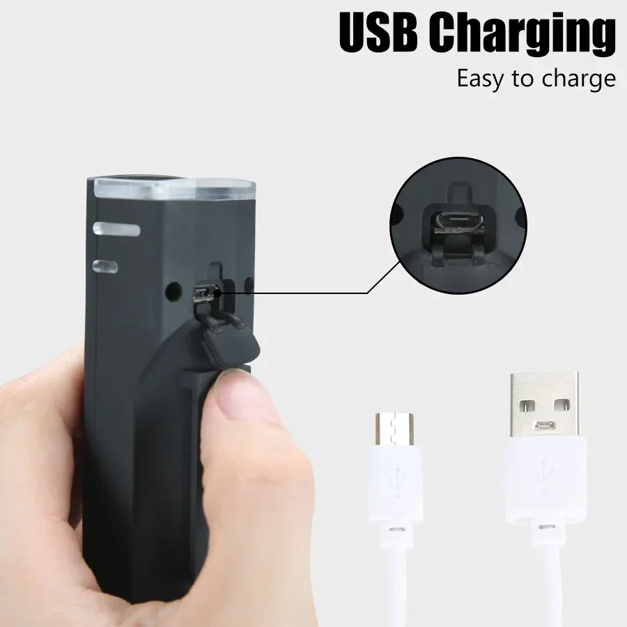 1000LM จักรยาน LED ไฟหน้า LED USB ชาร์จสมาร์ทเซ็นเซอร์ด้านหลังกันน้ํา Bright ไฟฉายความปลอดภัยไฟขี่จักรยาน
