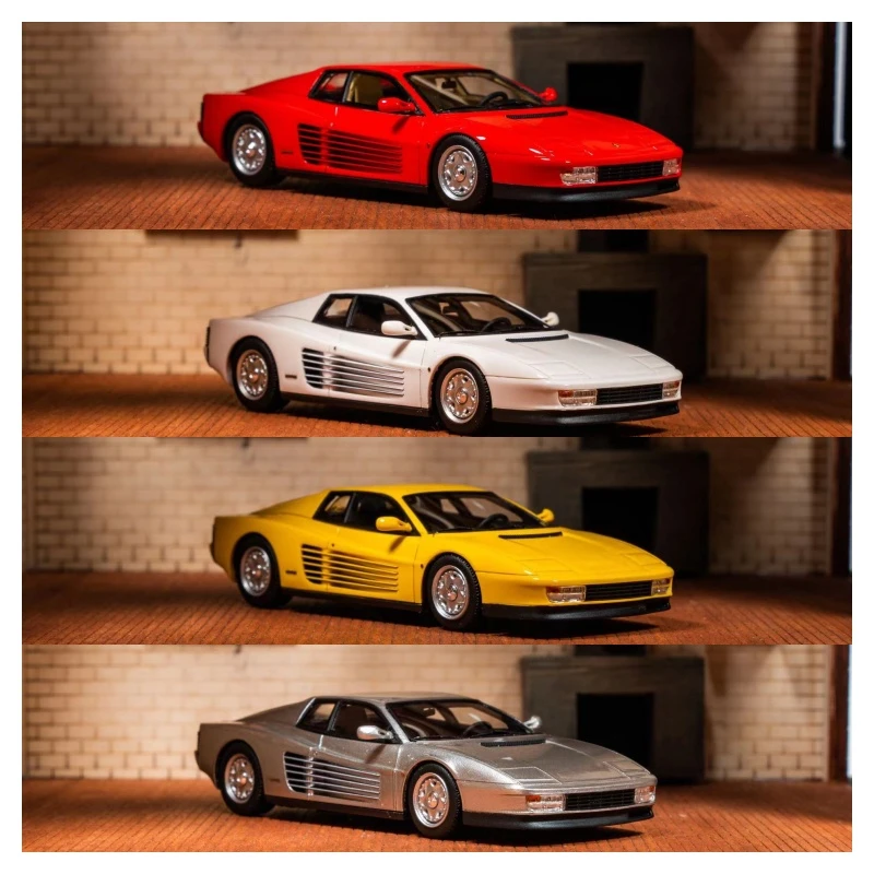 Cars' lounge 1:64 Testarossa Giallo Argento limite399  Model Car