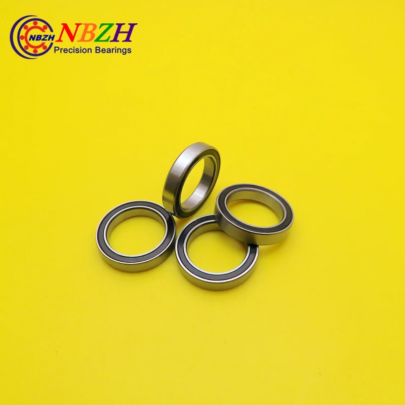 Free Shipping NBZH Bearing10pcs The High Quality Of Ultra-Thin Deep Groove Ball Bearing  6702-2RS 15*21*4 Mm