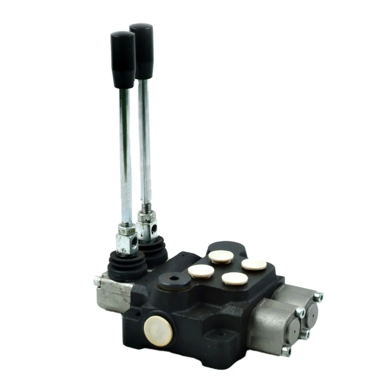 Hydraulic Control Valve Sectional Valve Manual Control Customized Hydraulic Monoblock Joystick Directional Control Valve