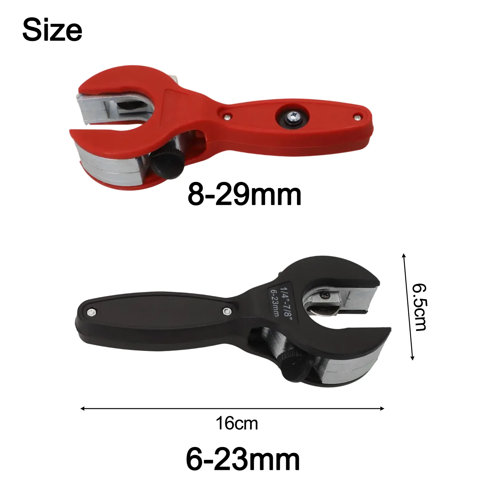 2pcs Ratchet Tube Pipe Cutter For 6-23mm & 8-29mm Copper Cutting Tools Aluminum Alloy Ratchet Tube Pipe Cutter Replacement Parts
