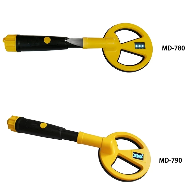 MD-780 MD -790 Pi-iking 750 Fully Waterproof Underwater Metal Detector for Kids and Adults Mini Handheld Pinpointer